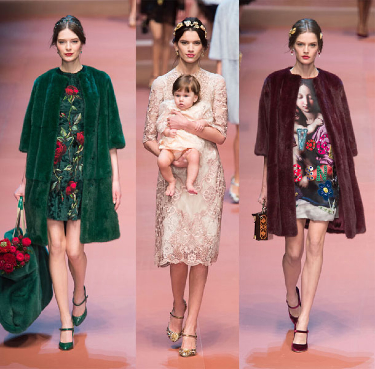 【2015米蘭時裝週】Dolce & Gabbana : 媽媽咪呀！向偉大母愛致敬