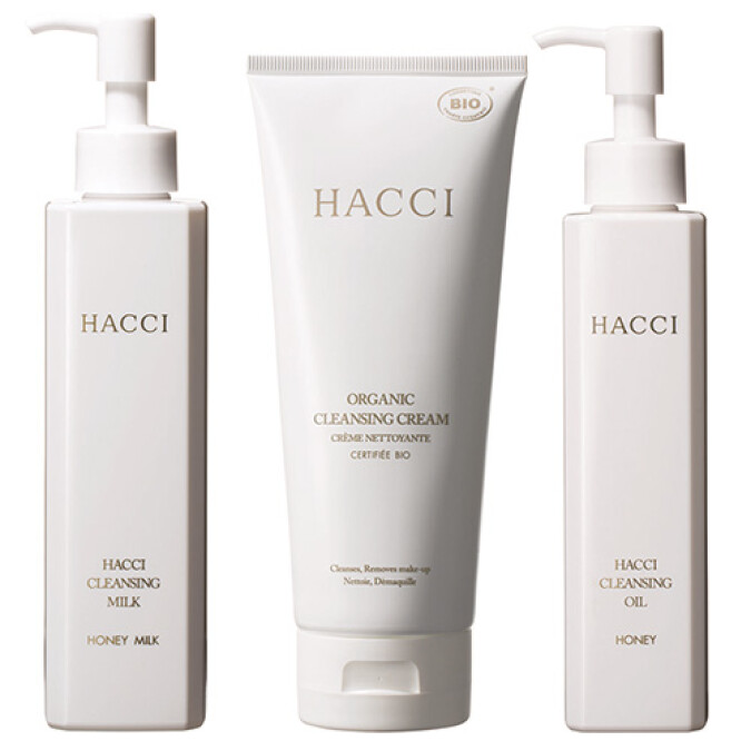 HACCI五星級的潔膚享受！超濃郁蜂蜜呵護妳的肌膚
