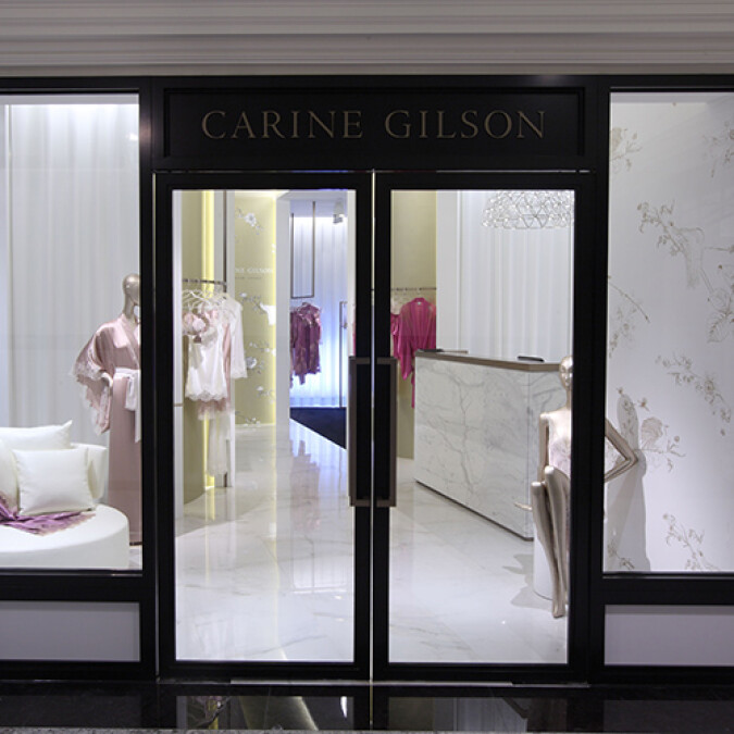 比利時頂級內衣CARINE GILSON，首間亞洲形象概念店進駐文華精品