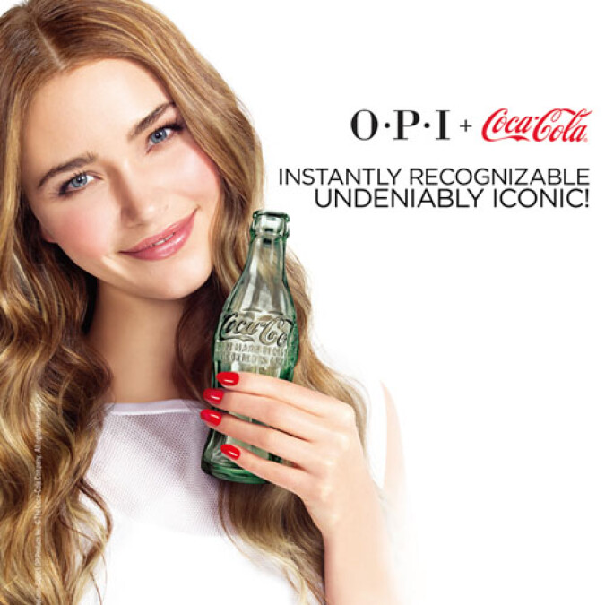 OPI推出全新限量聯名系列，同慶可口可樂曲線瓶100週年！