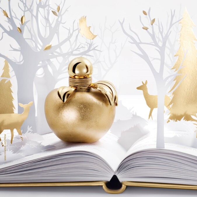夢幻的童話香氛，NINA RICCI金色蘋果閃耀整個冬季