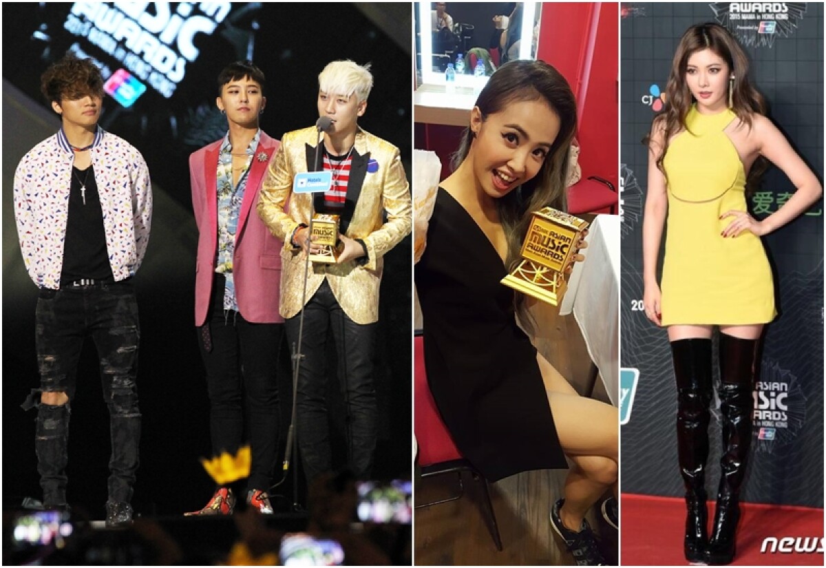 舞台魅力爆棚！BIGBANG、蔡依林、泫雅MAMA大獎造型全收錄