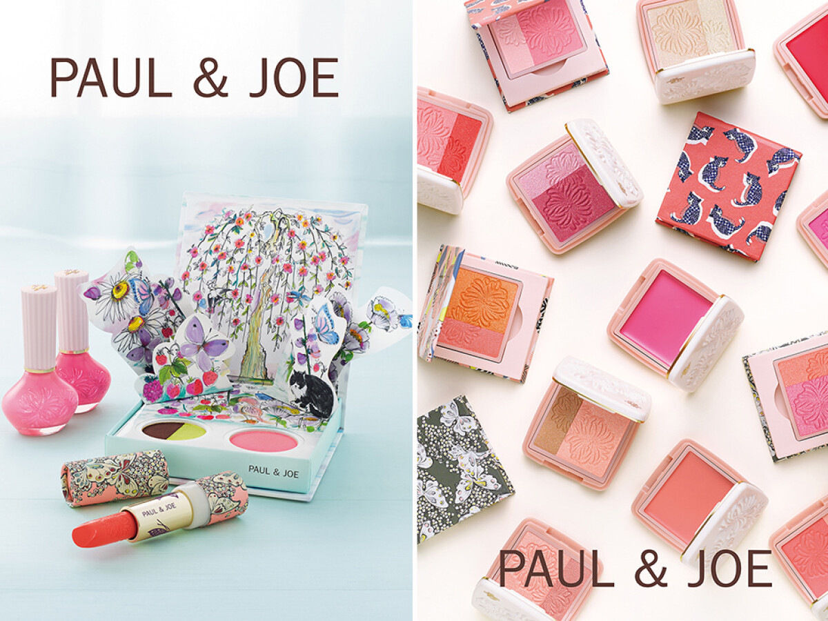2016 年 Paul & Joe 春季彩妝 將蝴蝶鮮艷的色彩 幻化成女性臉上的繽紛彩妝