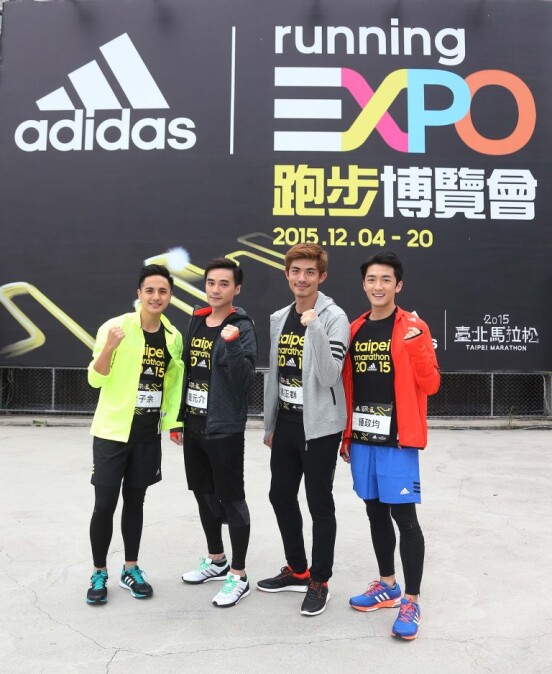 台北馬拉松倒數中，四大運動型男齊上街頭Morning Run！