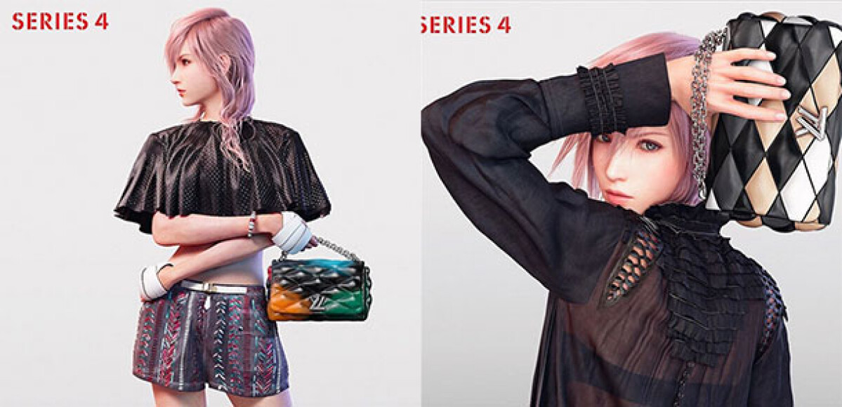 視覺新衝擊！Louis Vuitton春夏廣告女主角由電玩人物出任！