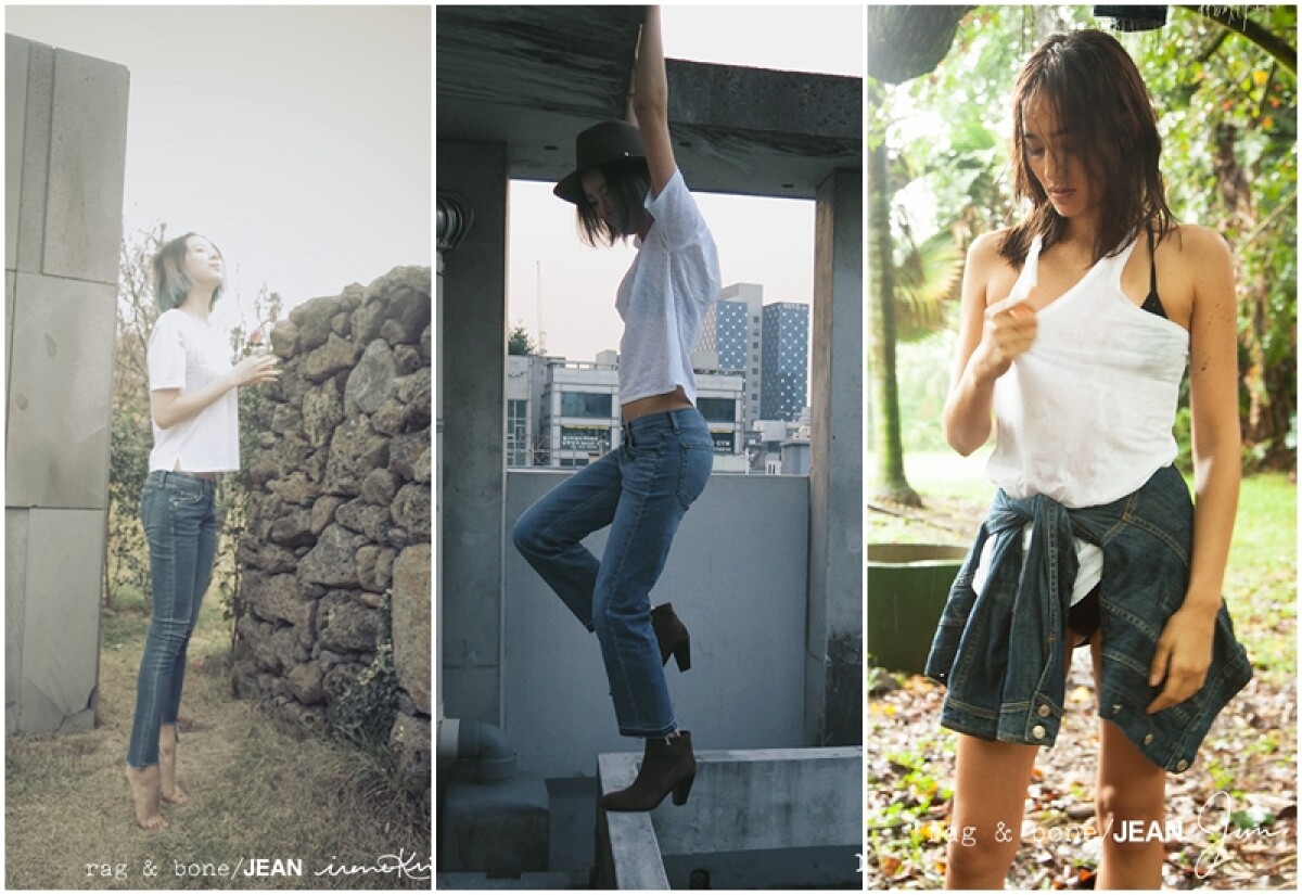 Irene Kim、長谷川潤來自不同女孩的rag & bone D.I.Y Project