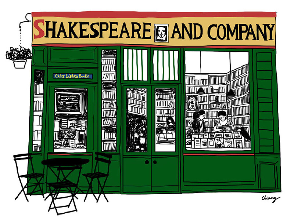 城市色票觀察日記：Shakespeare and Company莎士比亞書店