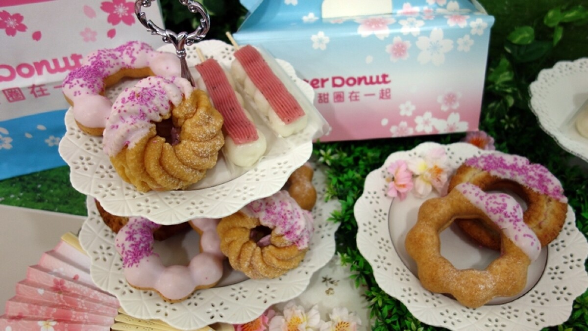 初春戀愛季！粉紅控不能錯過Mister Donut櫻花甜甜圈