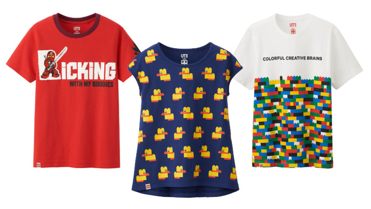 趣味樂高穿上身！UNIQLO × LEGO 聯名T恤 全台風靡上市