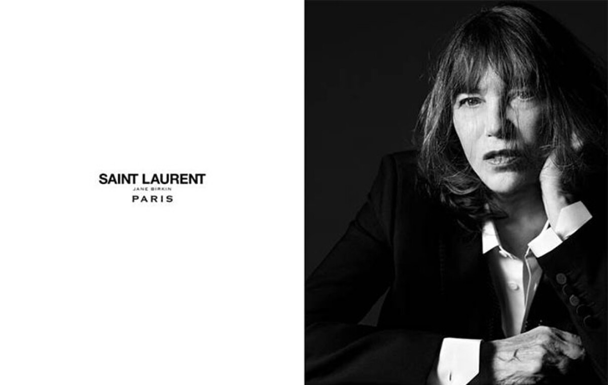 經典重現！一代時髦icon珍柏金躍上Saint Laurent最新菸裝形象