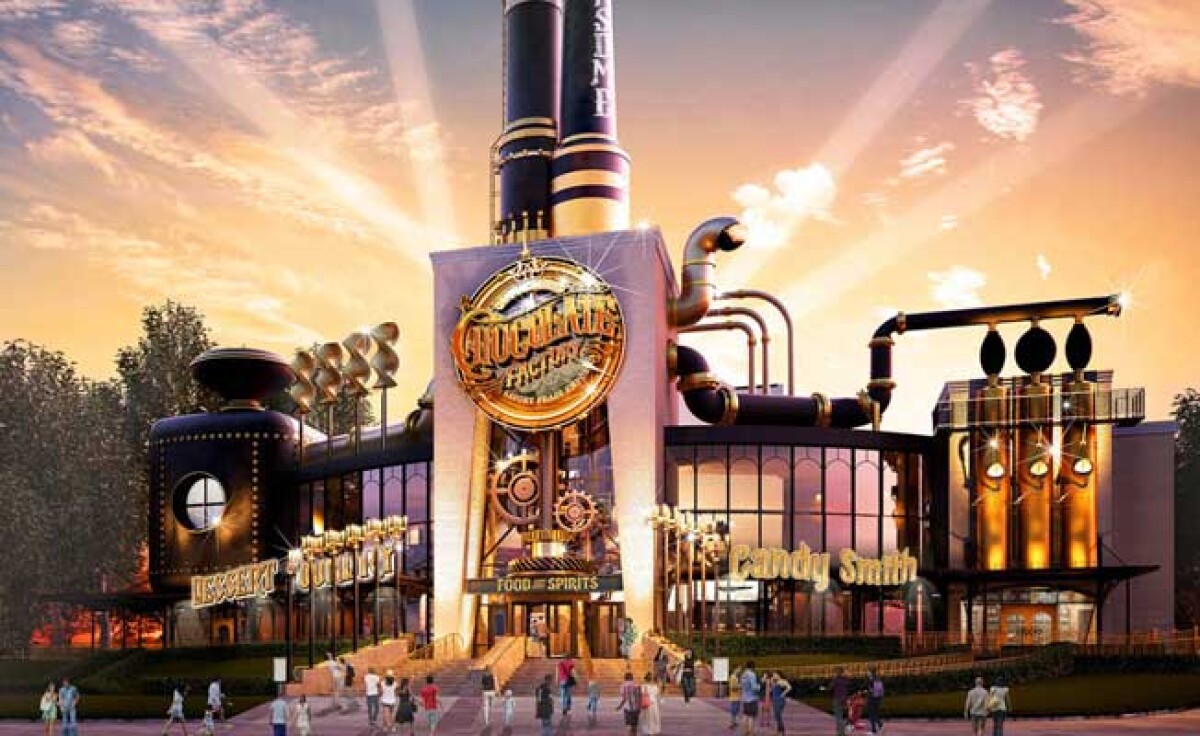 美國環球影城「巧克力工廠」今年開幕！