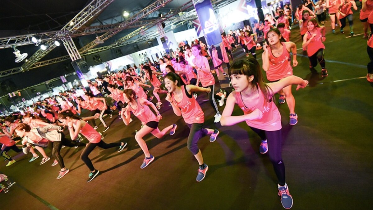 adigirls訓練基地，讓兩千位女性開始愛上運動！