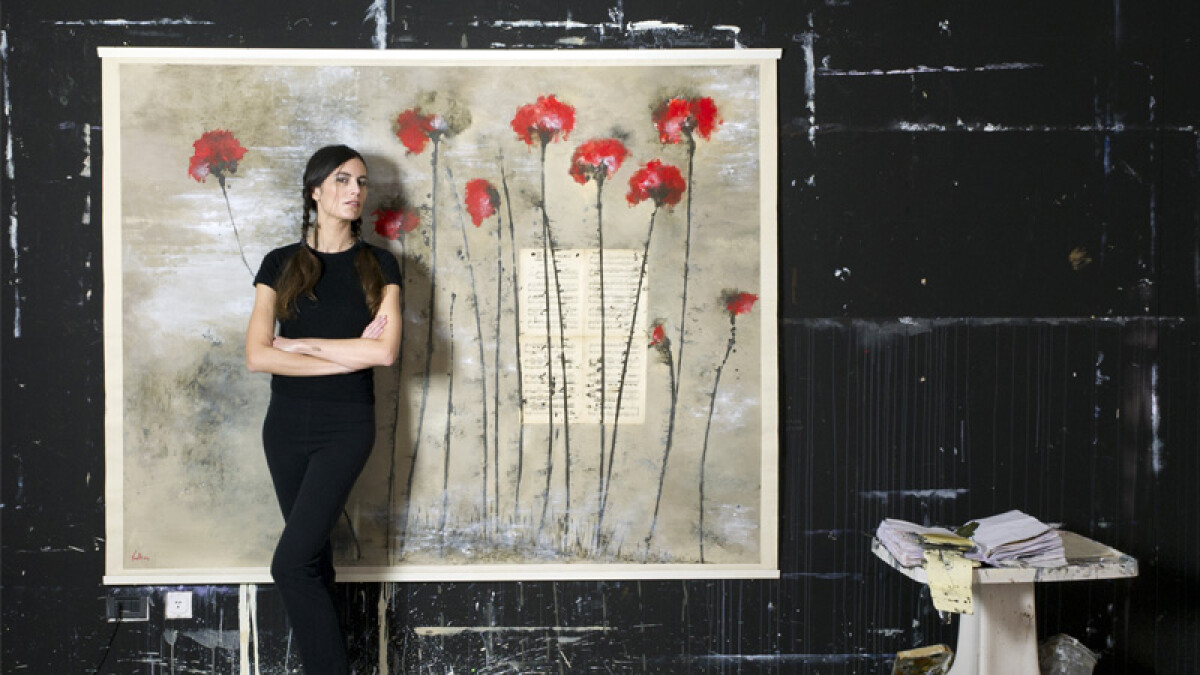 義大利繪畫詩人羅塞媞來台個展 展現她具浪漫詩意的內心