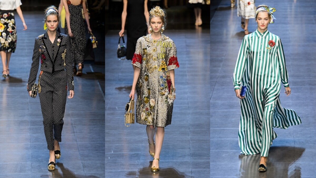 Runway HighLights 春夏配件趨勢看這裡：Dolce & Gabbana將義大利風景化身時尚饗宴