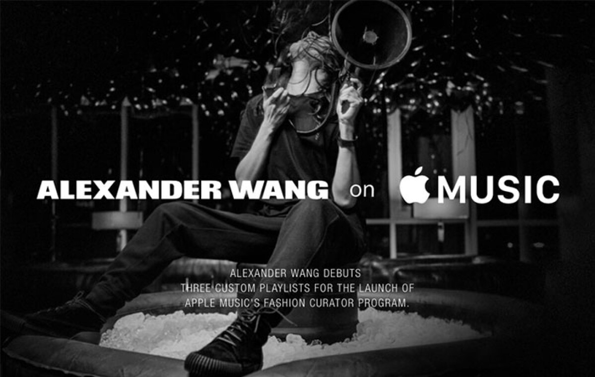 時尚人士都聽什麼歌？Alexander Wang與Apple Music打造時尚歌單