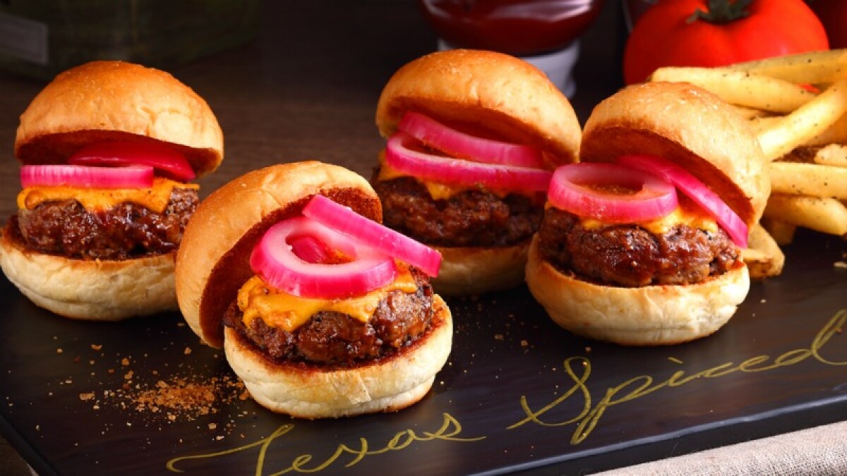 漢堡也能優雅吃！TGI FRIDAYS推出超cute新款「迷你堡」