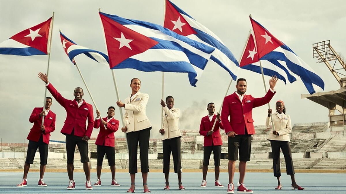 時髦霸氣前進奧運！Christian Louboutin打造古巴代表隊服裝
