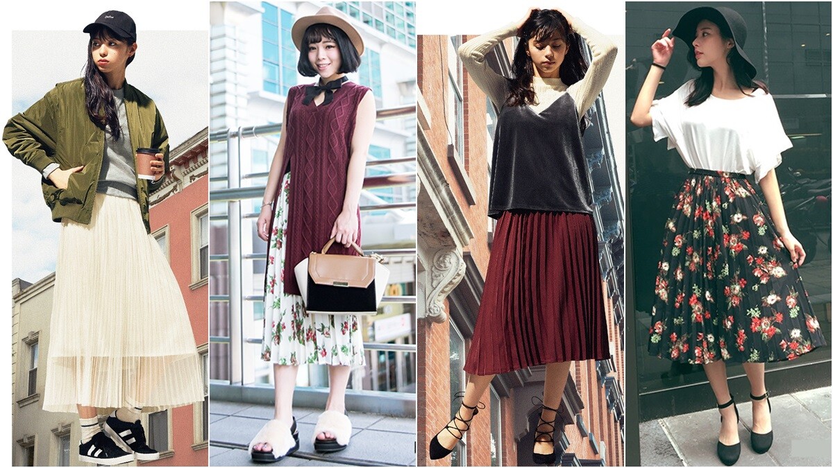 GU百褶裙原來可以這樣搭！跟日本潮模學如何穿出街頭潮味
