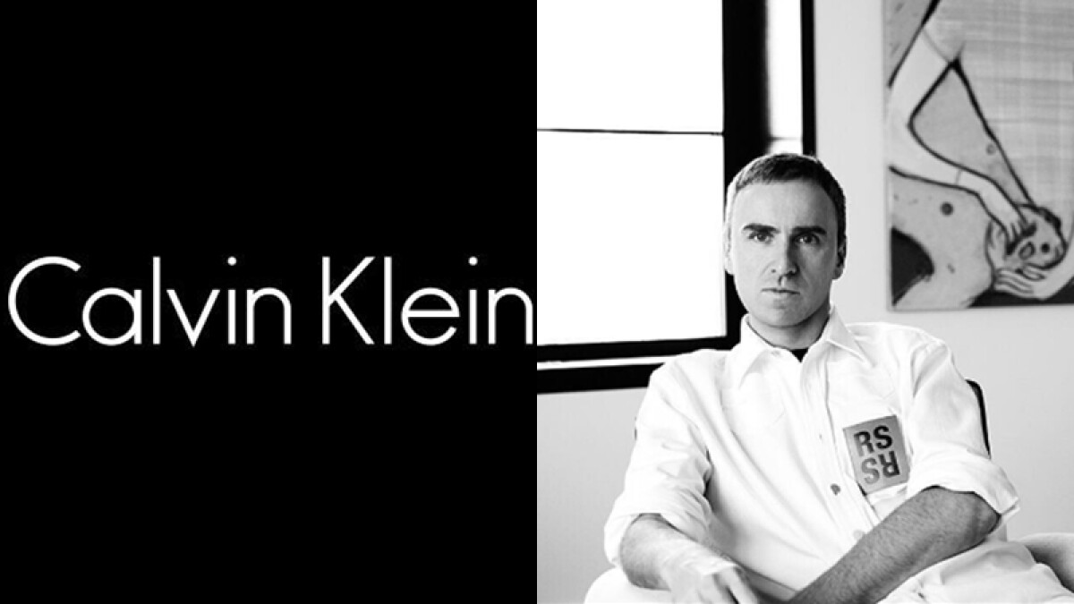 確定了！前任Dior創意總監Raf Simons接掌Calvin Klein！