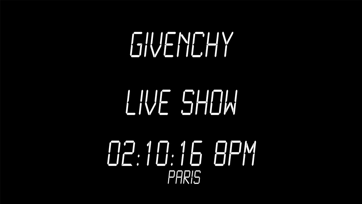 【巴黎時裝週Live】Givenchy春夏大秀倒數：10月3日凌晨2點正式登場！