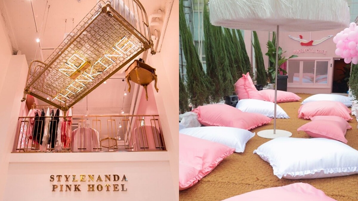 首爾必逛的粉紅新地標！集合3CE彩妝、服飾、咖啡廳的Stylenanda Pink Hotel