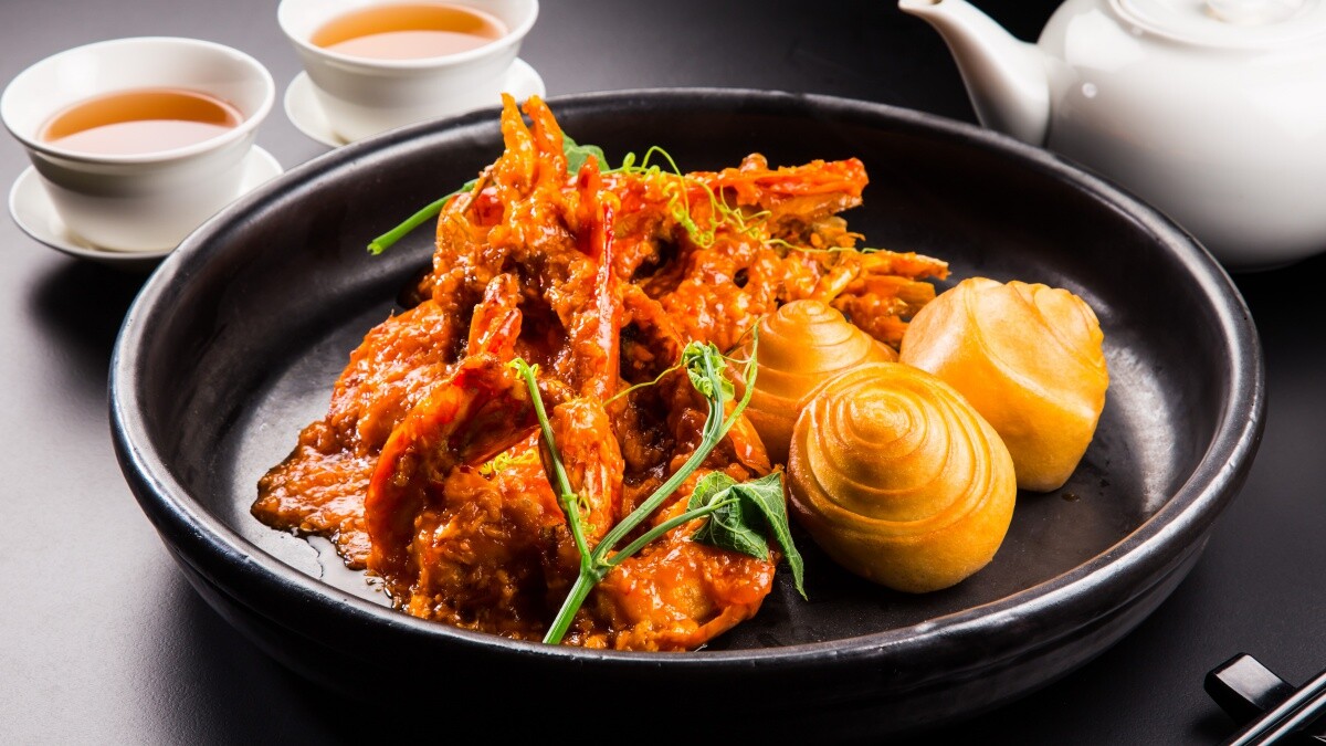 比手臂還長的「斯里蘭卡蝦」！晶華酒店10種美味鮮蝦料理上市