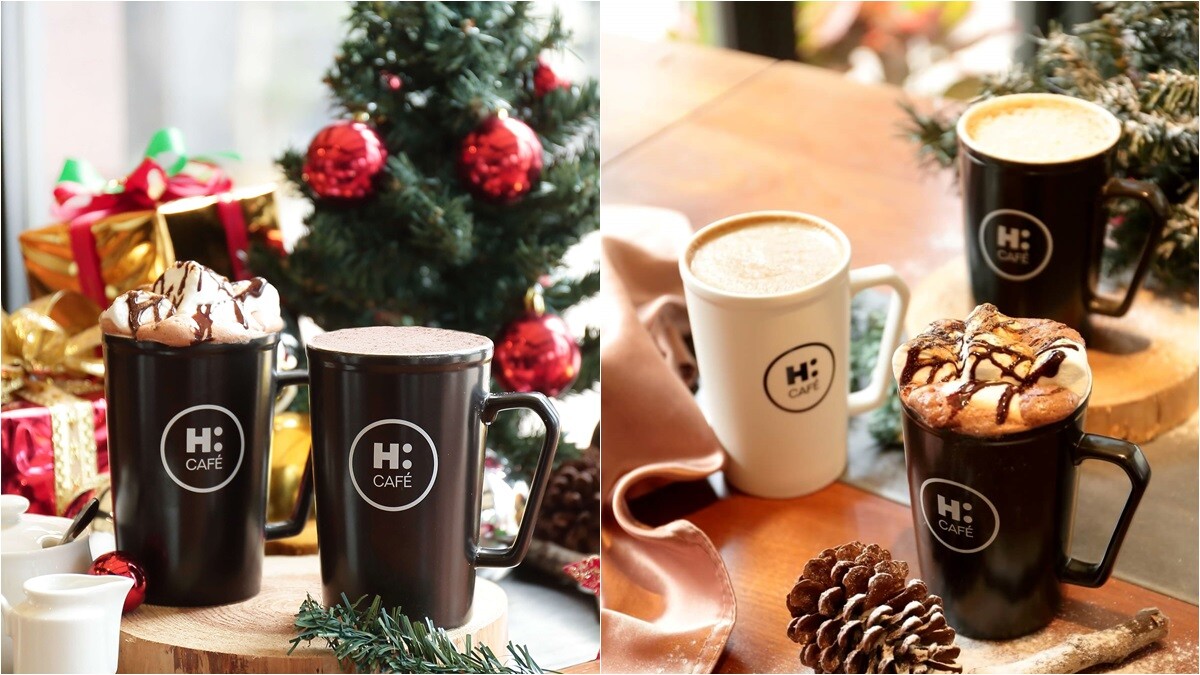 喝的甜點太幸福!H:CAFÉ冬日耶誕限定飲品登場