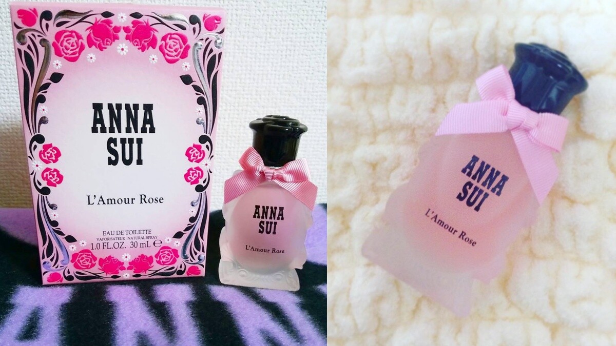 瓶身繫上淡粉色蝴蝶結！ANNA SUI打造每個女孩的夢幻臻品L’Amour Rose愛在巴黎淡香水
