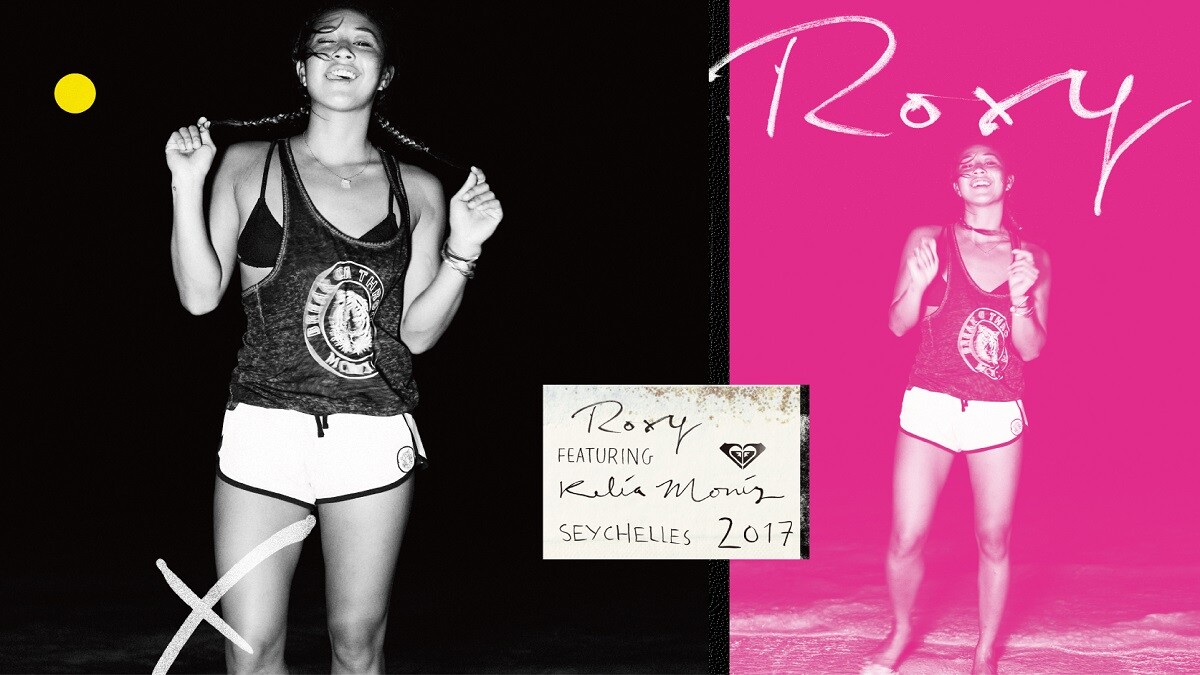 ROXY以黑白復古搖滾風格展開早春節奏，打造率性明快的迷人個性女孩LOOK