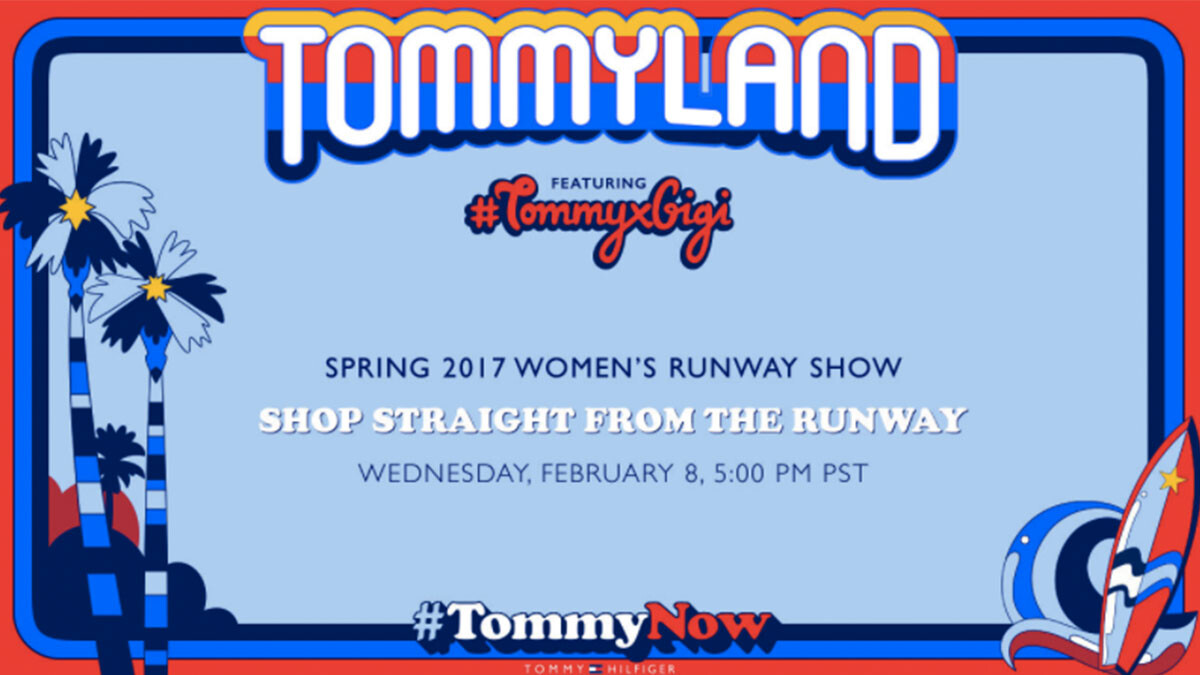 【Live】線上看！Tommy Hilfiger x Gigi Hadid春季聯名大秀，將在2/9早上9點登場