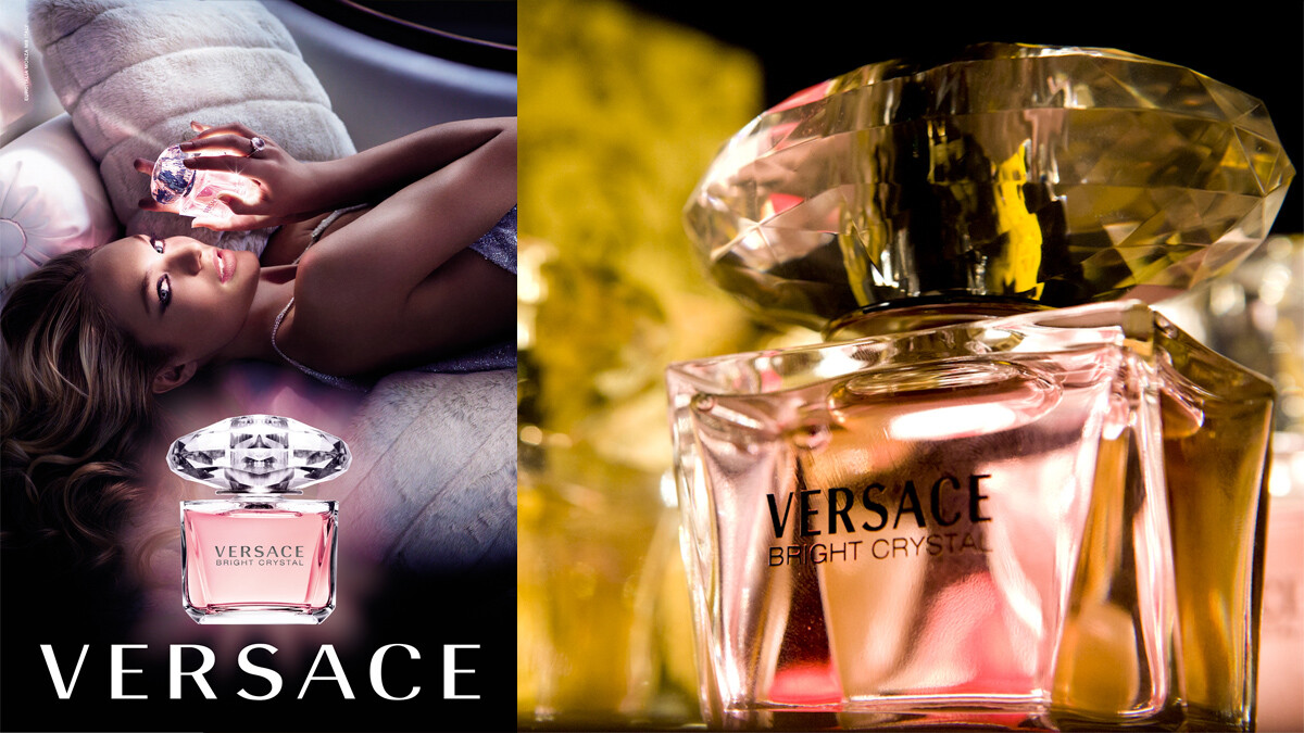 VERSACE「Bright Crystal 香戀水晶」香水，滿溢愛情能量的完美女神氣息！