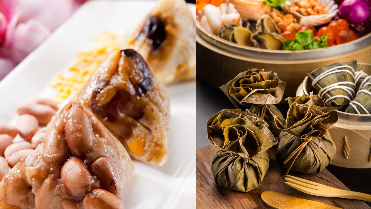 迷你袖珍粽吃得更健康輕盈！晶華酒店推出5款粽香禮盒，小巧肉粽卻塞有蟹肉鮑魚、干貝、鴨肝牛肉