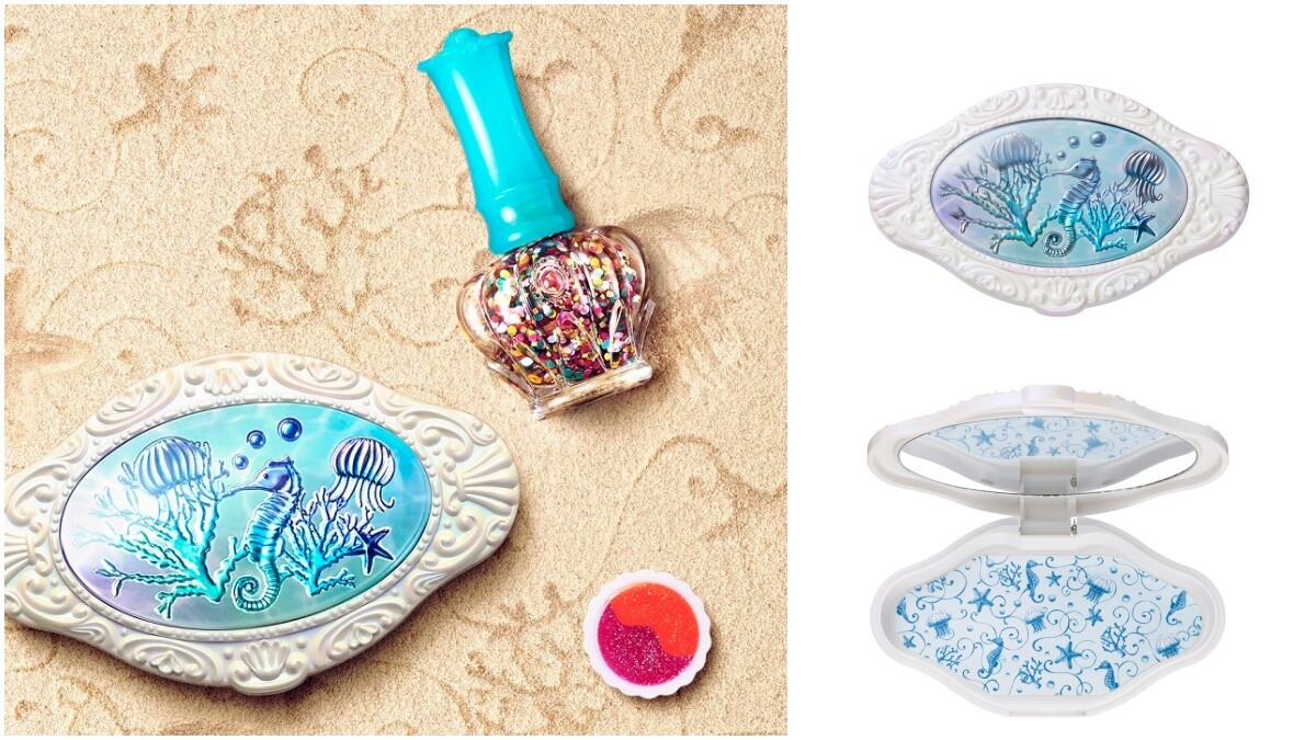 打開小美人魚的珠寶盒！Anna Sui推出夏季限定霓彩彩妝，海底生物躍上彩盤和指尖