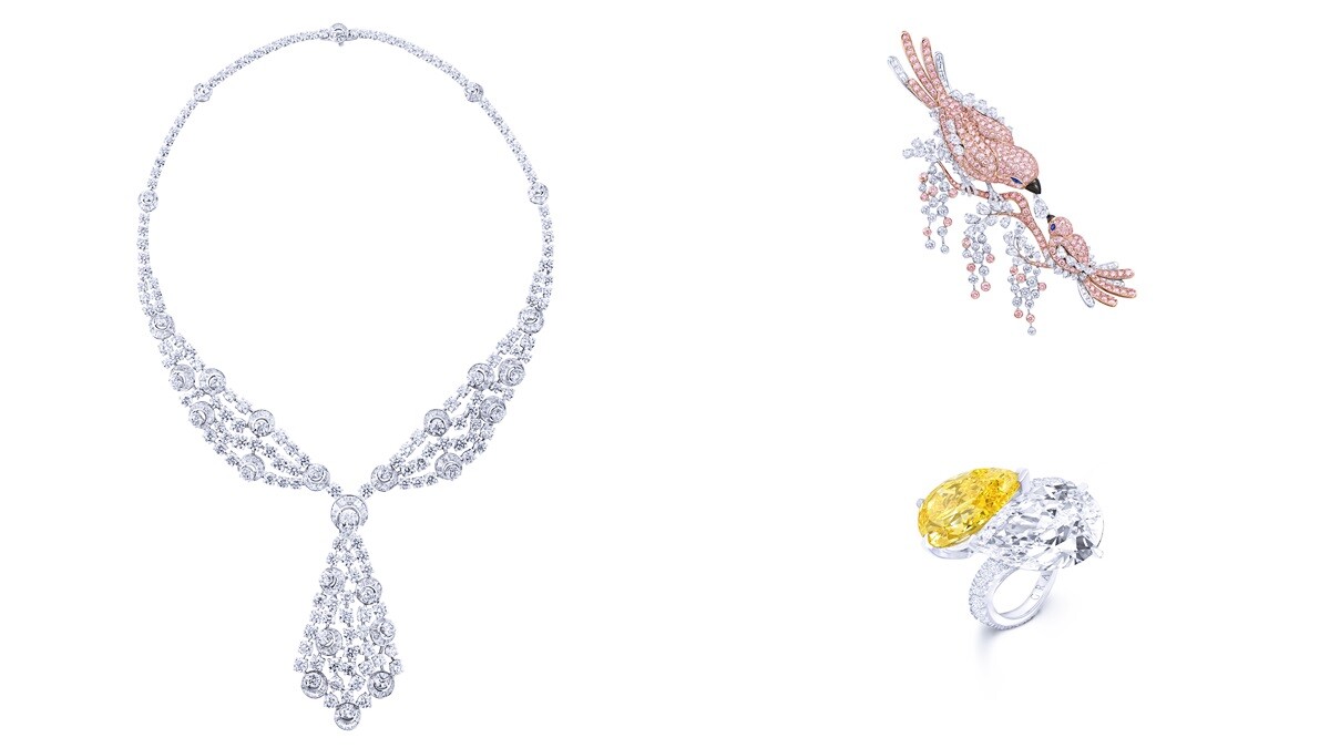 倫敦工作坊空運抵台展出！格拉夫高級珠寶展攜頂級白鑽、粉紅鑽