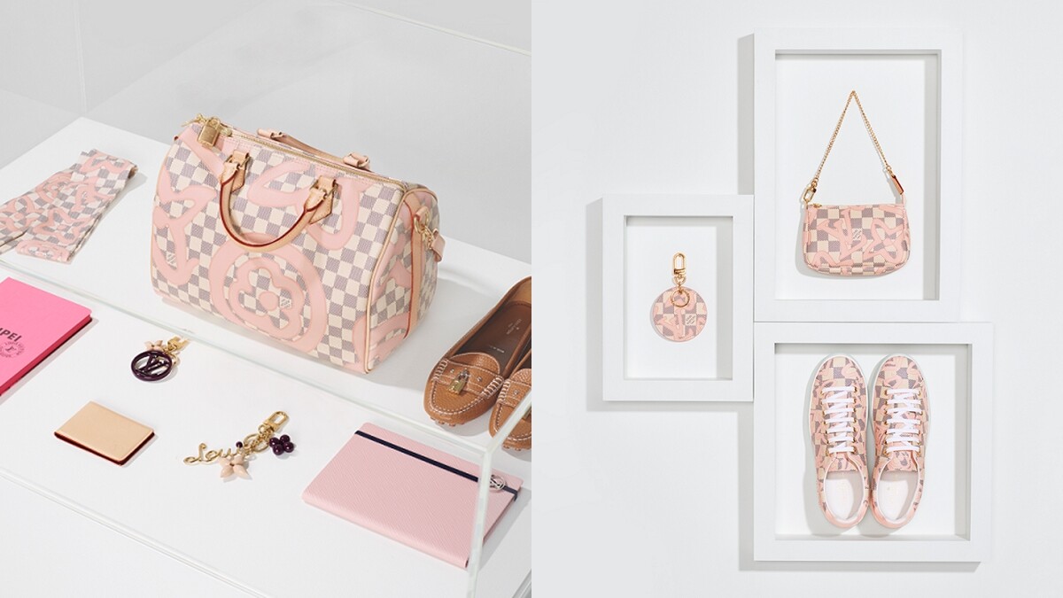 美到也想自己留著用！Louis Vuitton於母親節推出浪漫粉紅的夏季系列