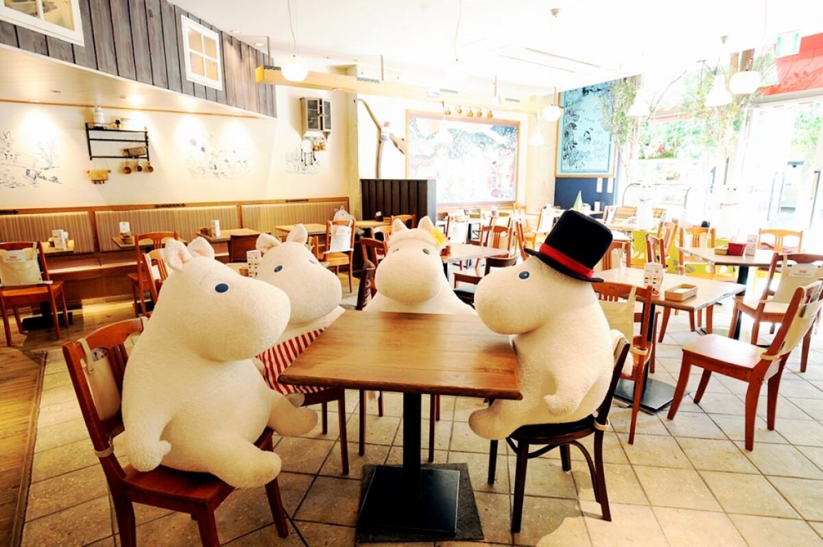 七月快點來 在「Moomin café」和嚕嚕米同桌共進午茶