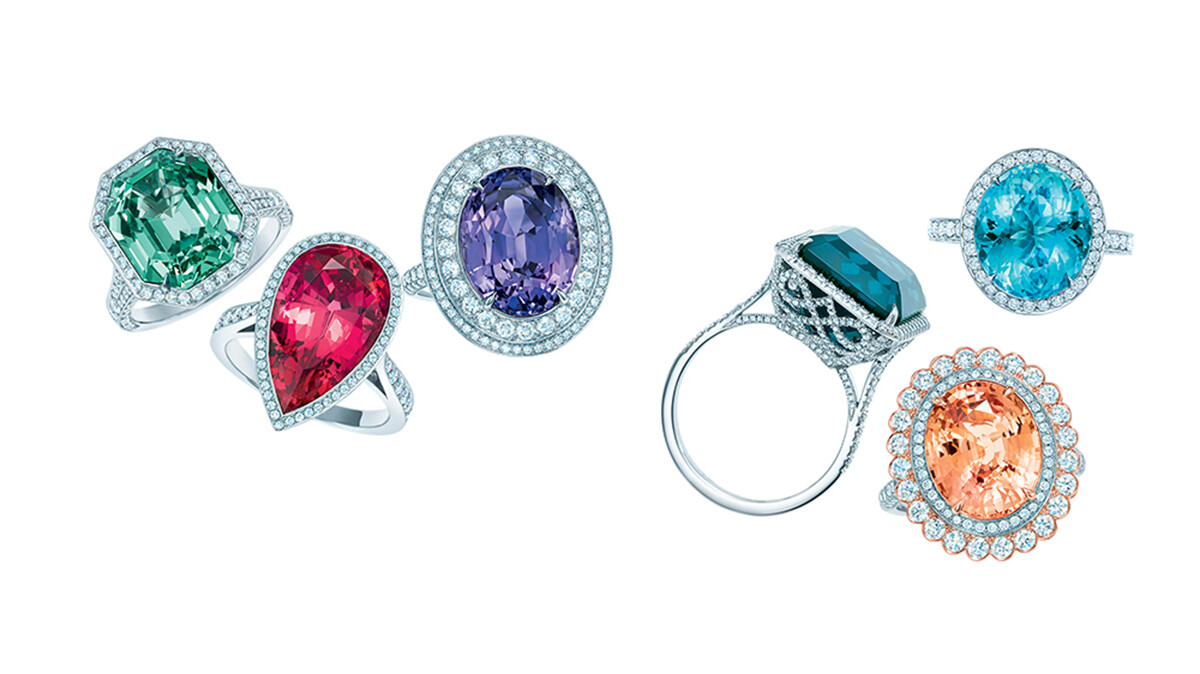Colors of Tiffany！2017年Tiffany & Co. 高級珠寶展以綺麗絢彩的有色寶石迎接夏日！ 