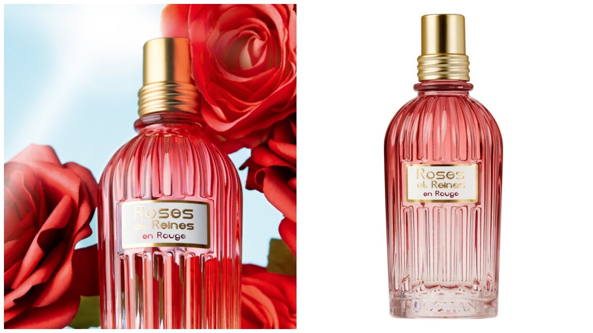 如紅寶石般的漸層瓶身，L'OCCITANE歐舒丹推出誌愛玫瑰限量香氛，象徵愛情的純淨本質