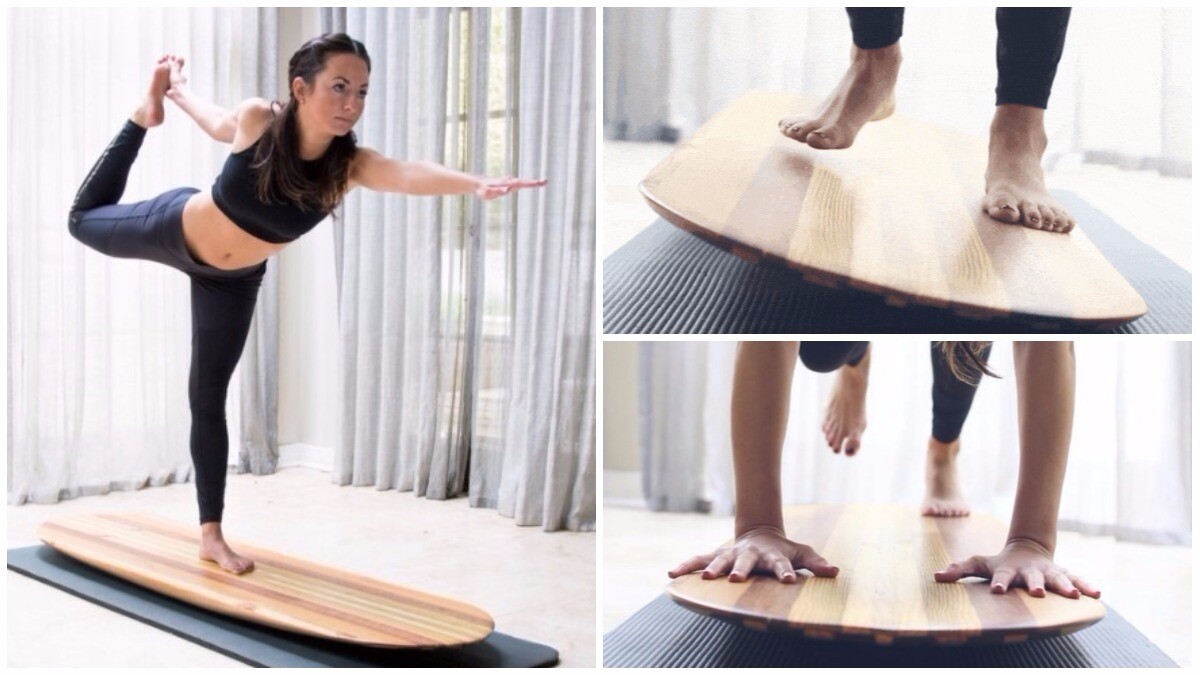 體驗在家衝浪的快感！MYB瑜珈板既能運動又好玩！