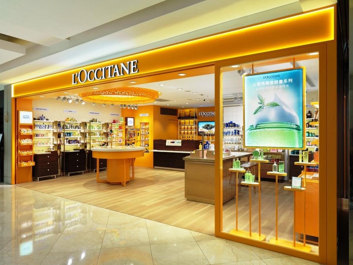 歐舒丹最新Sunshine概念店，擁有全台第一個圓形中島體驗區