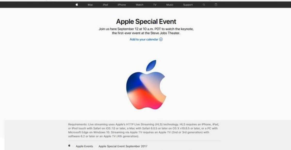Apple Event 2017 iPhone十周年 蘋果系列暨 iPhoneX/ 8 不可不知全新創舉