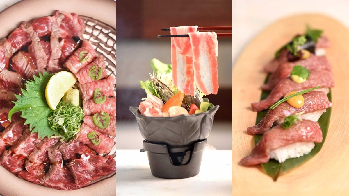 肉肉控的天堂！台北W飯店推出「冬季和牛雙饗吃到飽」，和牛壽司、和牛鍋滿足老饕味蕾