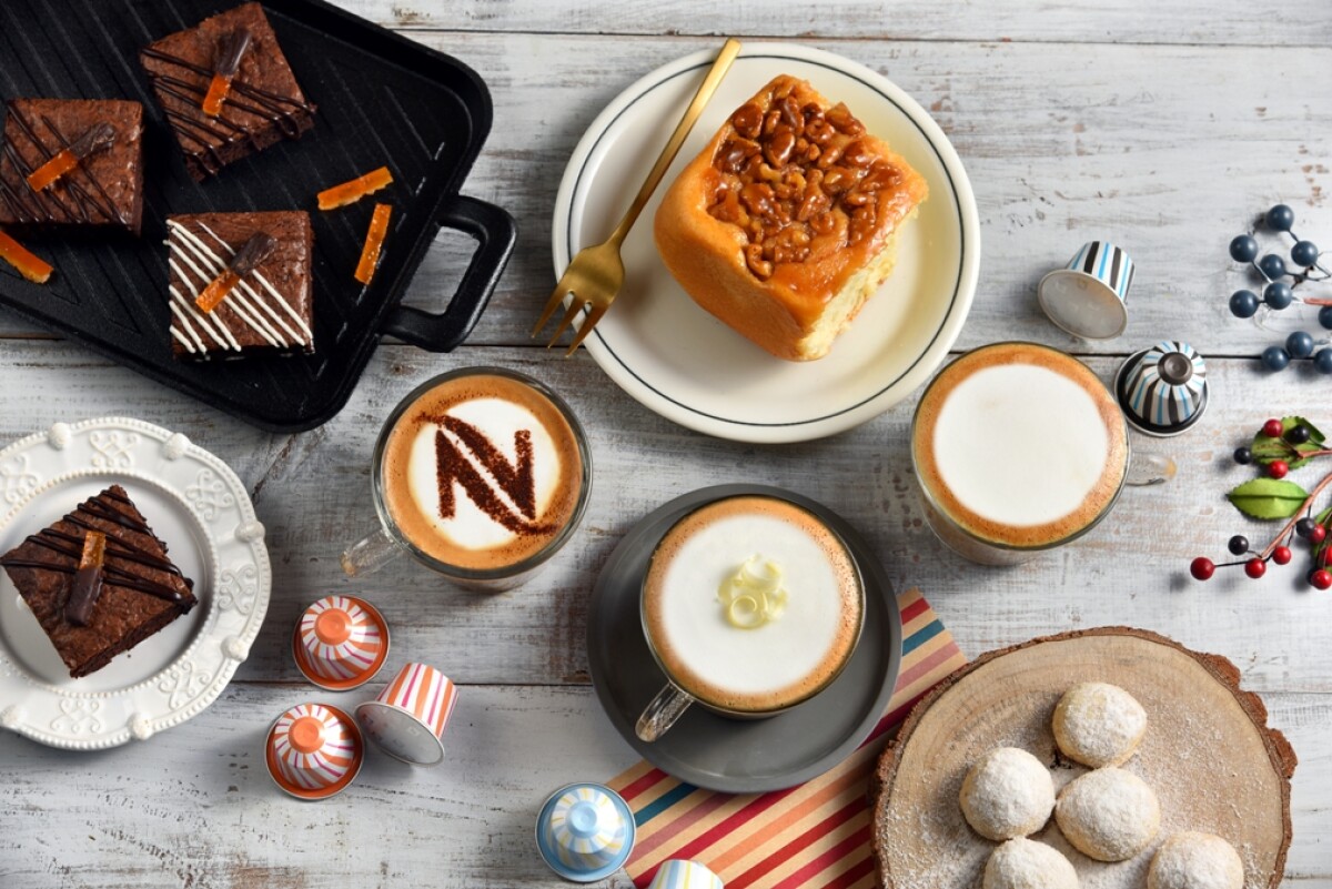 橙條布朗尼、雪球、肉桂黏黏包 魔王級跨界 Nespresso X Miss V Bakery 12月必吃限定歐式傳統糖果風味咖啡甜點套組完全傾心