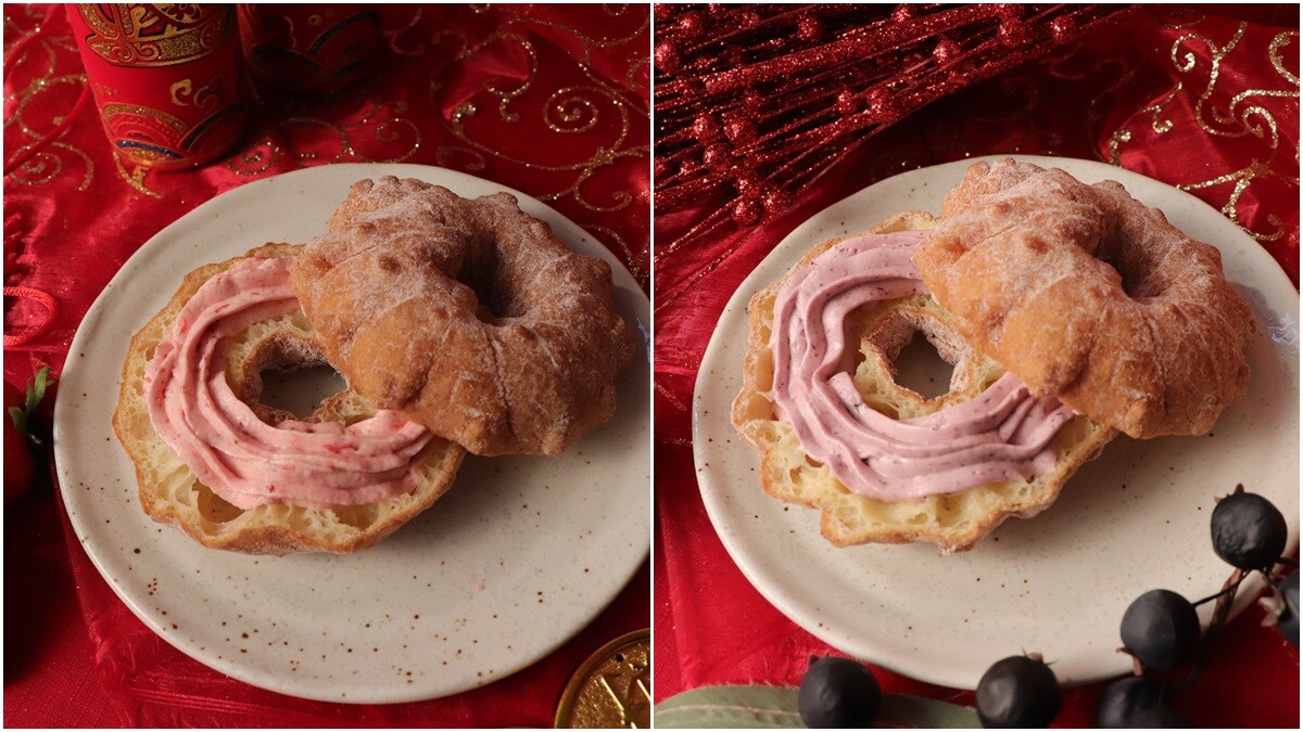 「結合波堤與法蘭奇的甜甜圈，口感吃起來又Q彈又鬆軟」Mister Donut推出全新芙樂奇系列