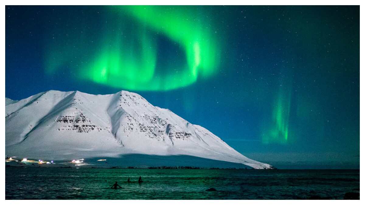 冰島怎麼可以這麼美！在極光下衝浪的紀錄片絕對史上最震撼