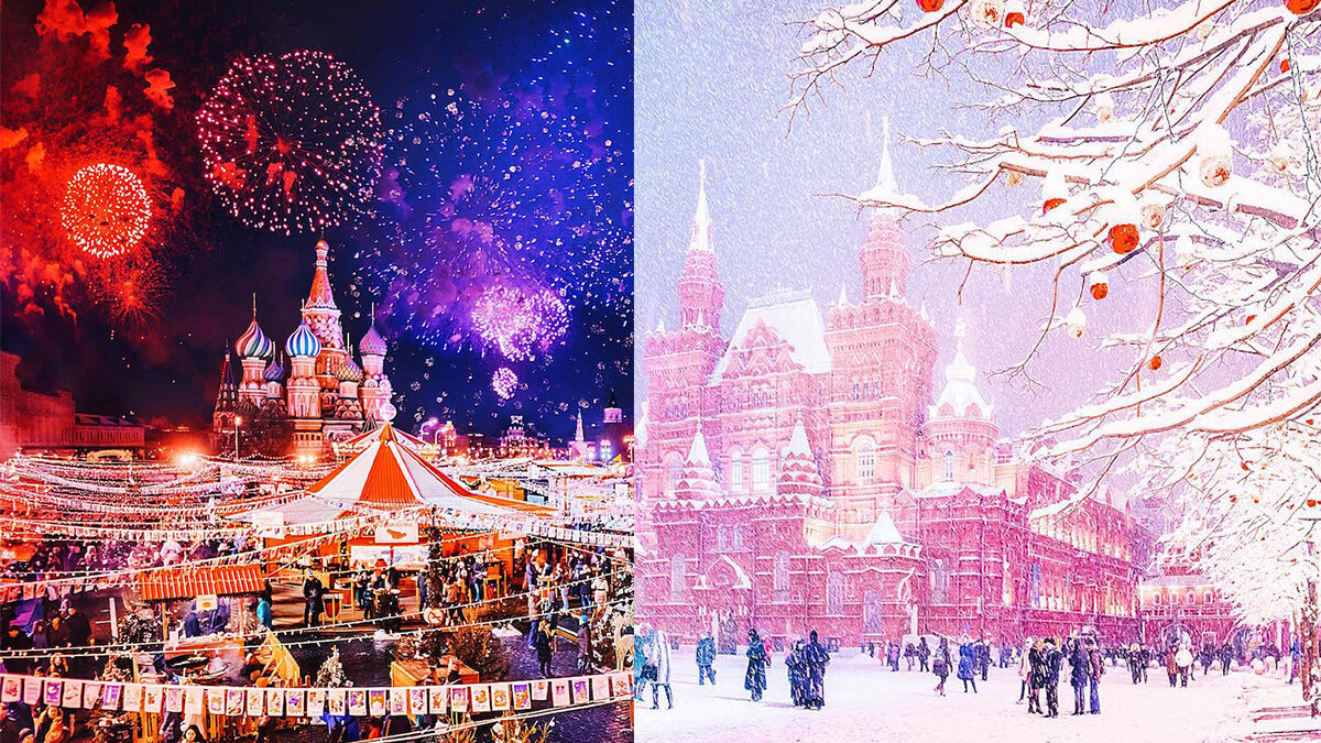 原來俄羅斯的聖誕節不是12月25日！莫斯科冬季夢幻燈光佈置彷若掉進歐洲童話世界！