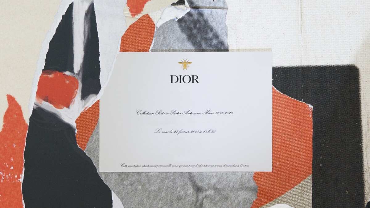 【Live】線上看！Dior 2018秋冬大秀，將在2/27晚上9點半登場