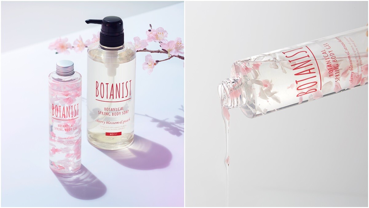 日本開賣2天內就缺貨！BOTANIST推出櫻花季限定系列，還有滿滿櫻花花瓣的全新「春季櫻花身體沐浴凝膠」