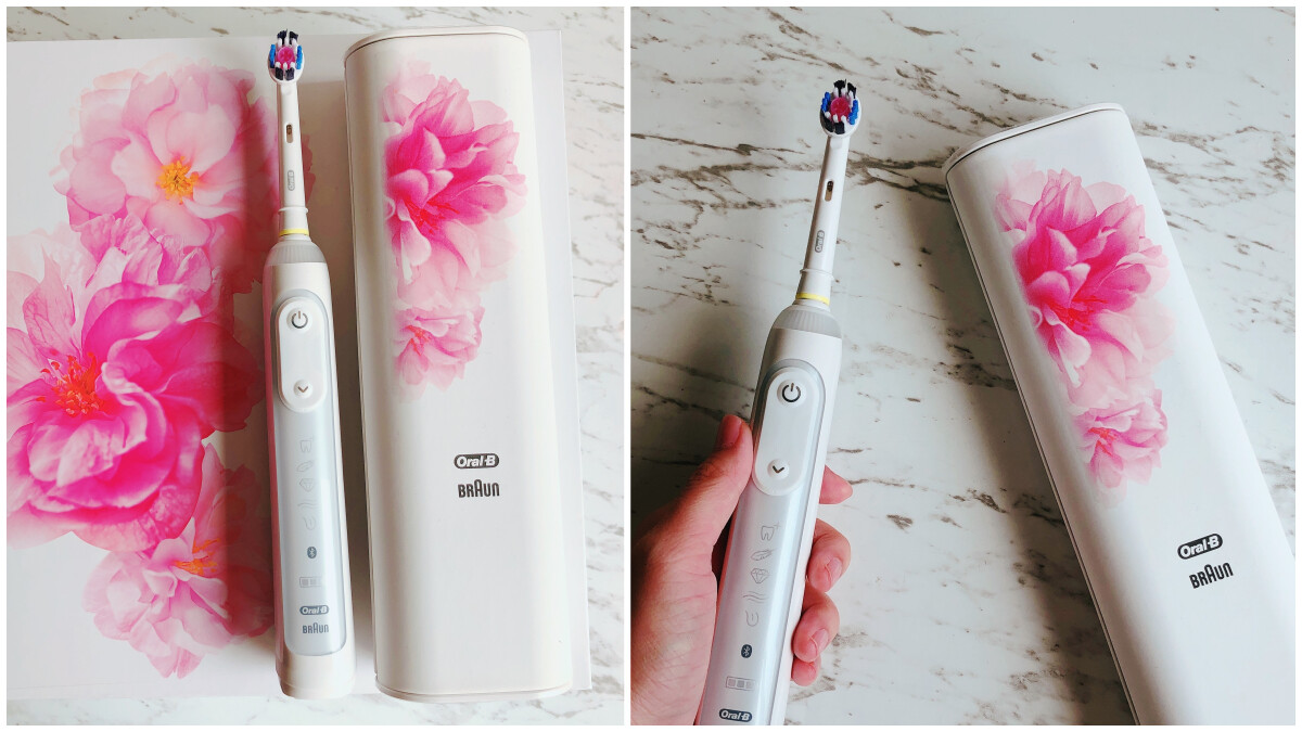 刷牙也可以這麼療癒～Oral-B GENIUS 9000電動牙刷推出粉嫩「櫻花版」每天都會乖乖刷牙！