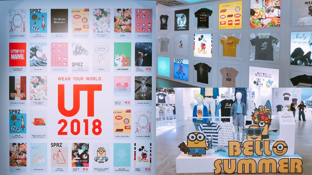 超過800款UT系列展在華山！MARVEL、Disney、紐約藝術家、日本浮世繪…UNIQLO春夏系列T恤超多花樣